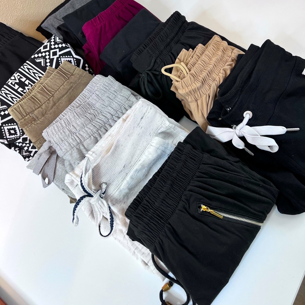 BIG BUNDLE 14 Leggings / Sweatpants Small / Medium Calvin Klein joggers black